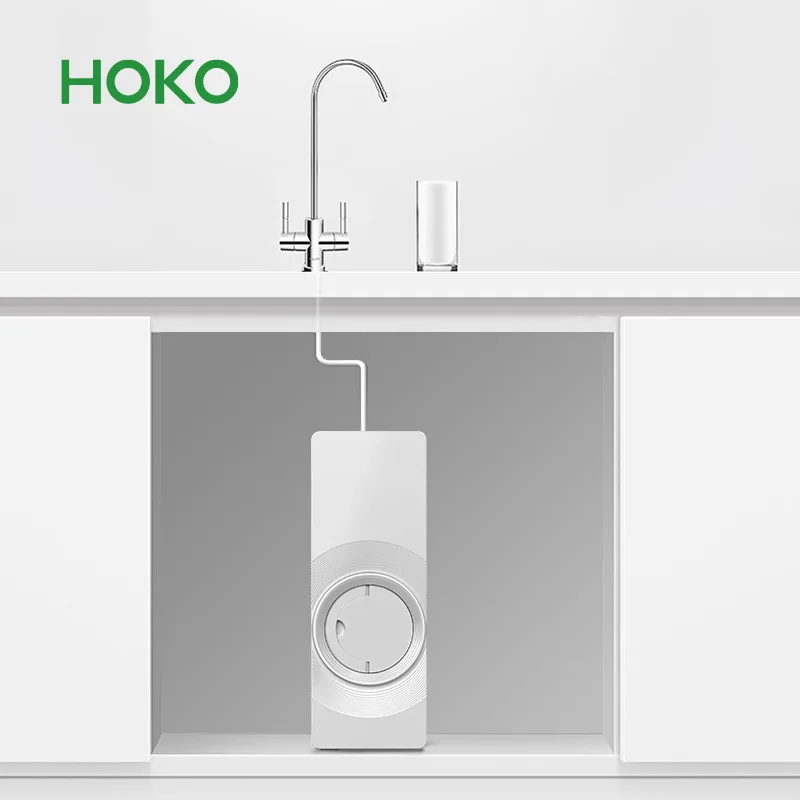 SC-600NW-A01 Under-Sink RO Water Purifier — Hot & Cold — SC-600NW-A01 — slim 155 mm chassis under the sink