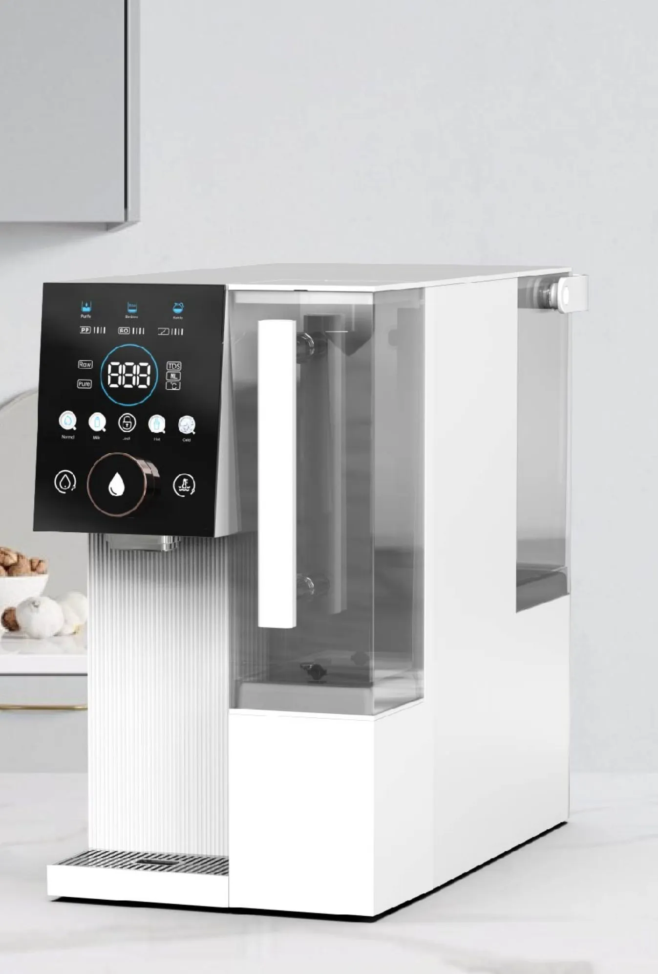 SZ-123-A01 Countertop RO — Hot & Cold